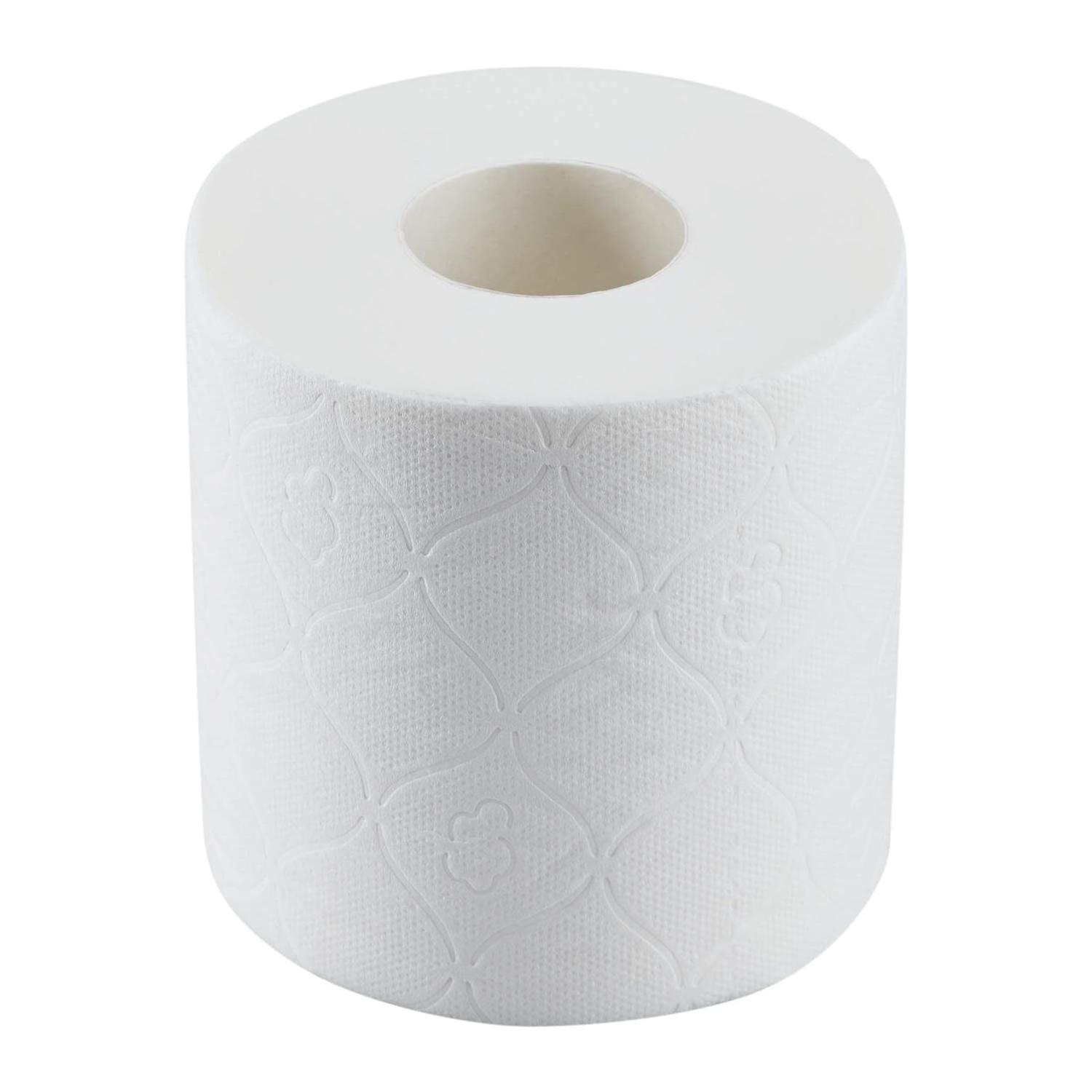 OEM Commercial Size White Toilet Paper In Bulk 4 Layers Ultra Soft 3 Ply Toilet Paper Roll