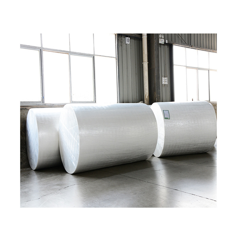 Factory wholesale jumbo mother roll bathroom facial tissue parent roll raw material mother roll toilet paper