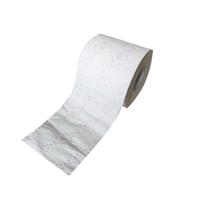 Factory Water Soluble Toilet Paper Soft And Hygienic 3 Ply Bathroom Tissue Bleached Bamboo Toilet Paper