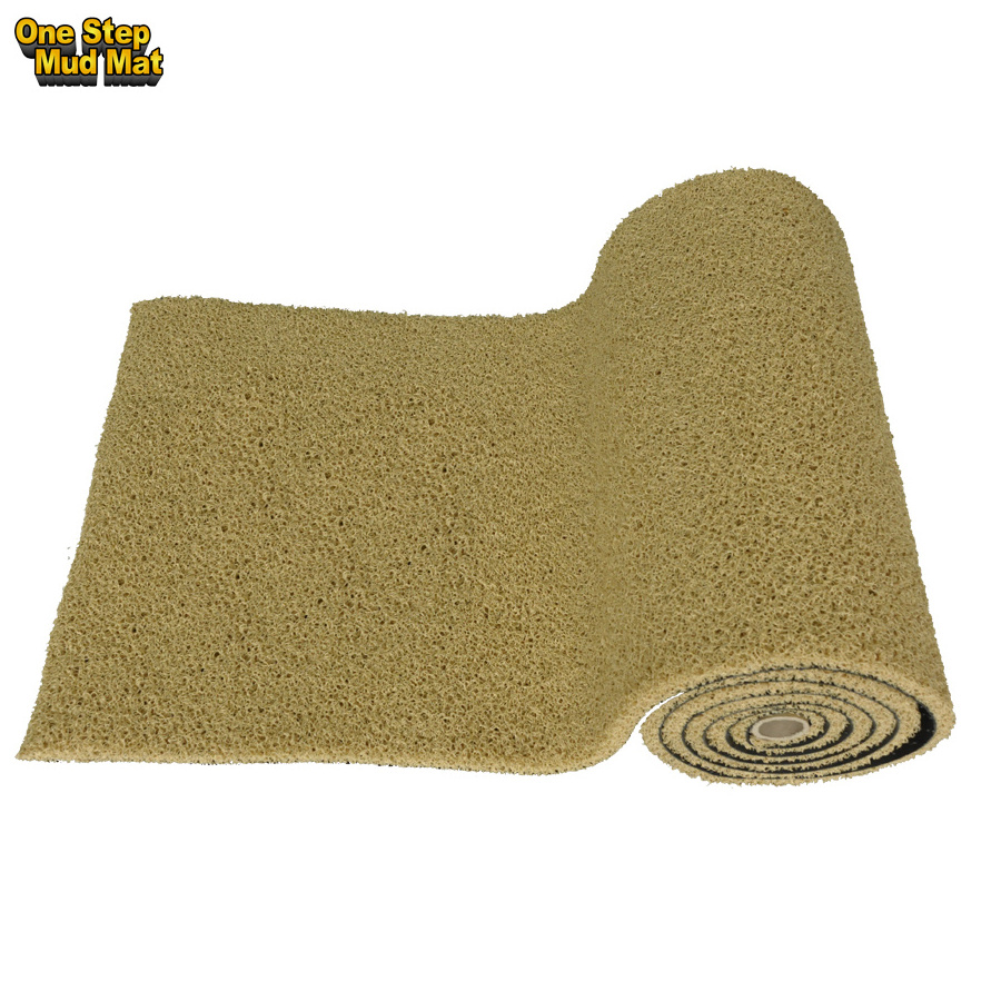 Waterproof Vinyl Spaghetti Noodle PVC Coil PVC Floor Carpet Cushion Door Floor Mat In Roll