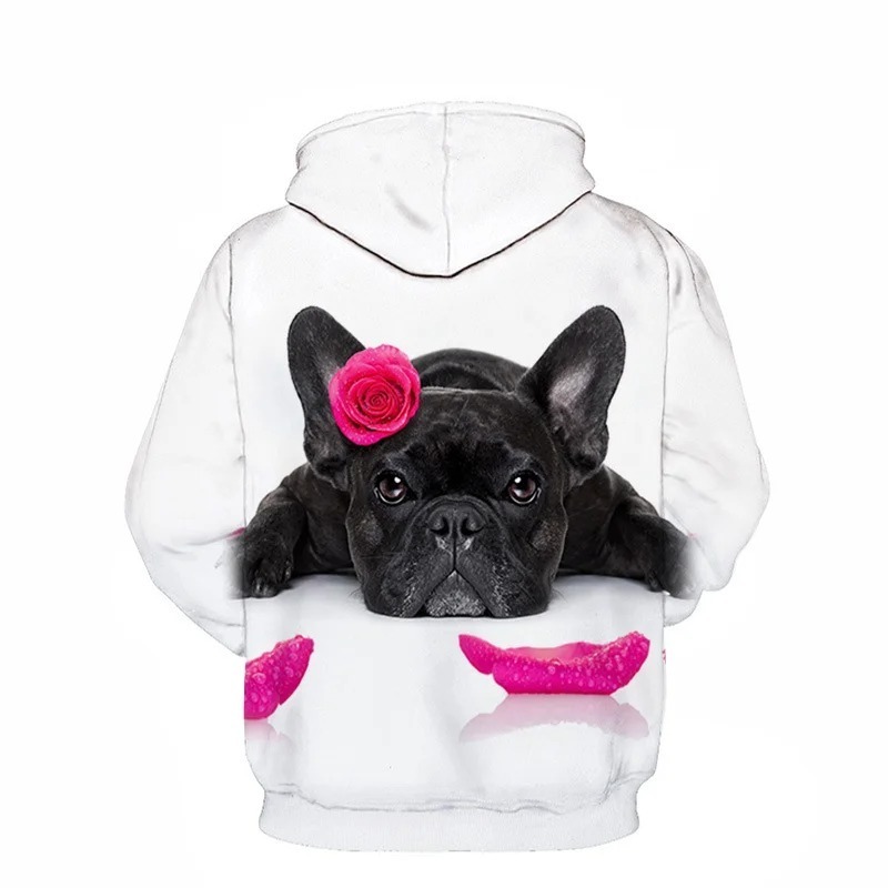 Newest Pug Dog 3D Hoodies Men/women sweatshirt High Quality Pullover Dog lovers men/women 3D Men's Fashion hoodies Sportswear