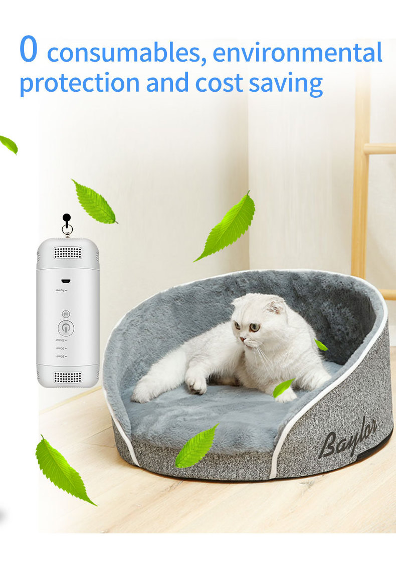 Home Customized Logo Portable Air Purifier Mini Ozone Disinfection Cabinet Wardrobe O3 Generator Air Purifier Ozonizer