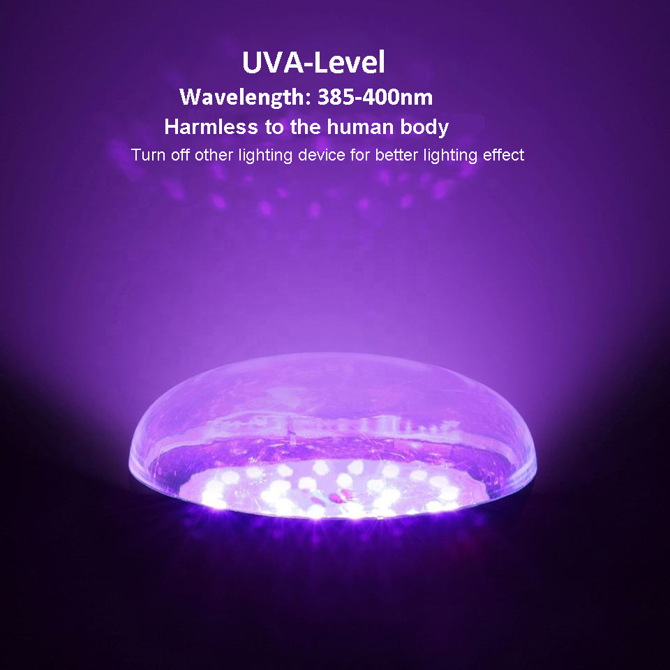 Good sale white UV light BR30 UV purple  flood light bulb UVA 385-400nm E26 E27 Base 15W for holiday lighting