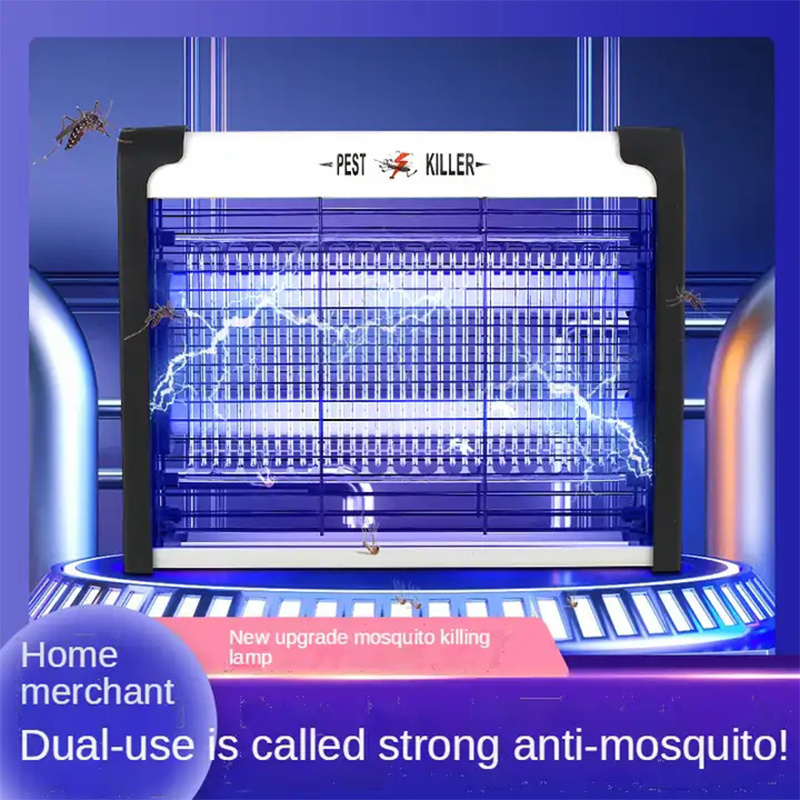 Electric shock bug zapper killing lamp light mosquito trap anti fruit flies trap pest control fly mosquito killer