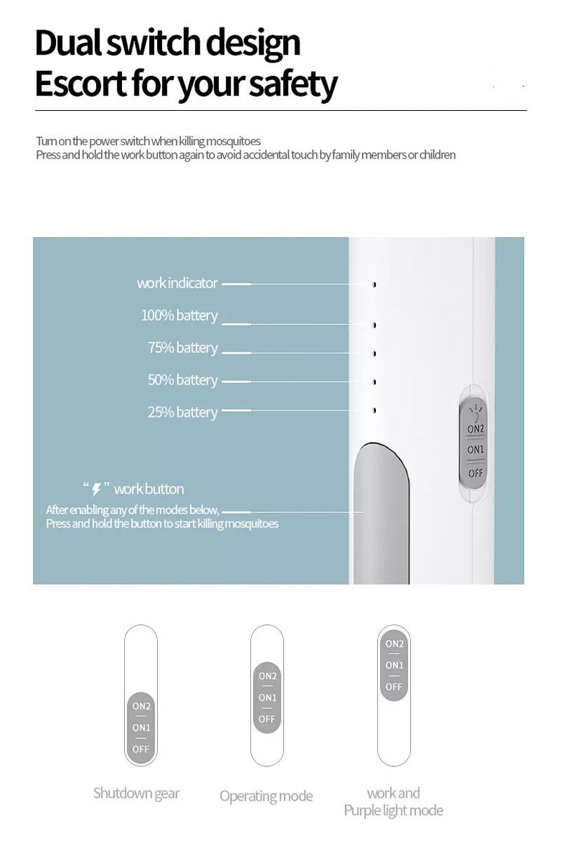 USB Charging insect repellent Mini portable Charging insect repellent electric insect repellent