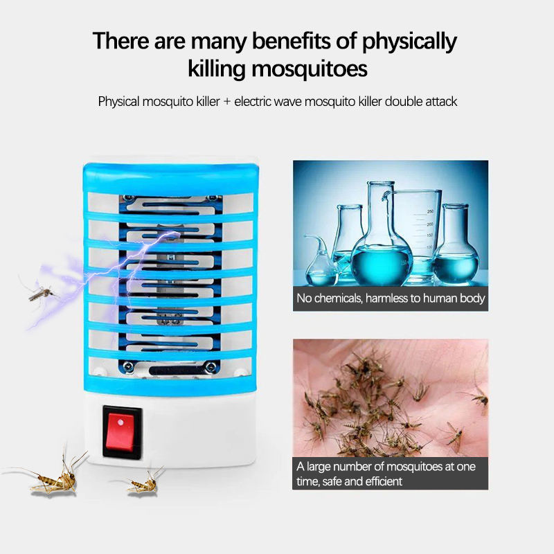 Cheap mosquito repellent led light electric fly bug killer lamps insect trap killer zapper light