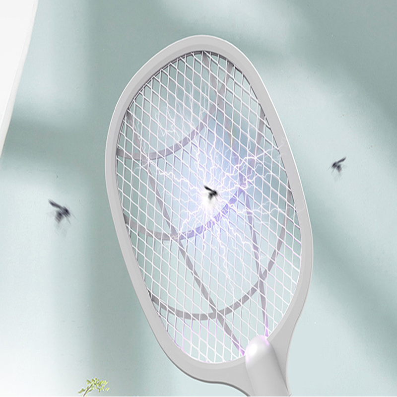 Usb1200 mA charged mosquito killer with UV lamp summer household fly swatter