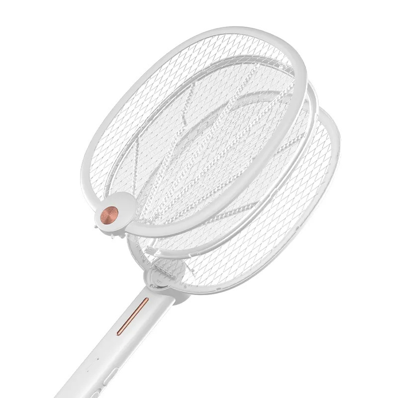 Popular rechargeable mosquito racket electric fly swatter outdoor bug zapper trap