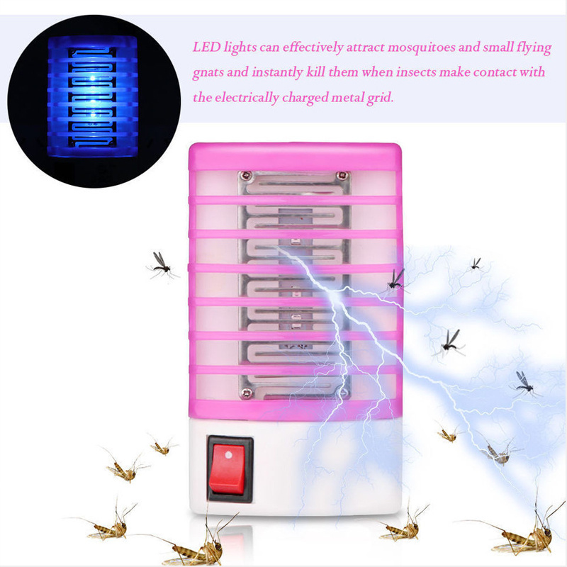 Cheap mosquito repellent led light electric fly bug killer lamps insect trap killer zapper light