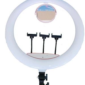 22inch selfie ringlight professional live broadcast streaming beauty photography makeup led round shaped ring light