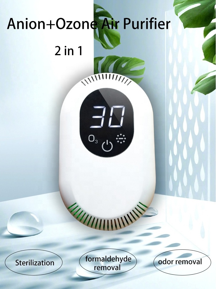 Clean Trust doris ozone home ozone generator mini pet air purifier ROHS FCC CE