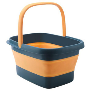 Household multipurpose plastic foldable water bucket