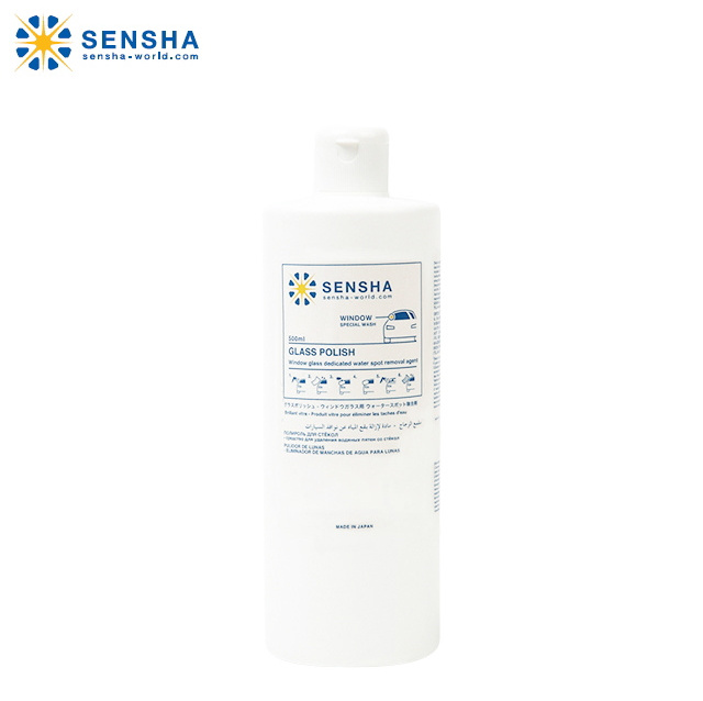 glass cleaner GLASS POLISH 500ml for water stain remover by SENSHA