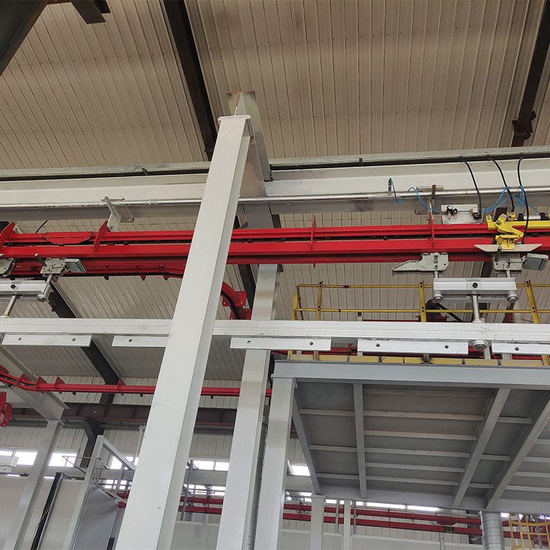 Overhead line equipment Overhead Conveyor For Powder Coating Line