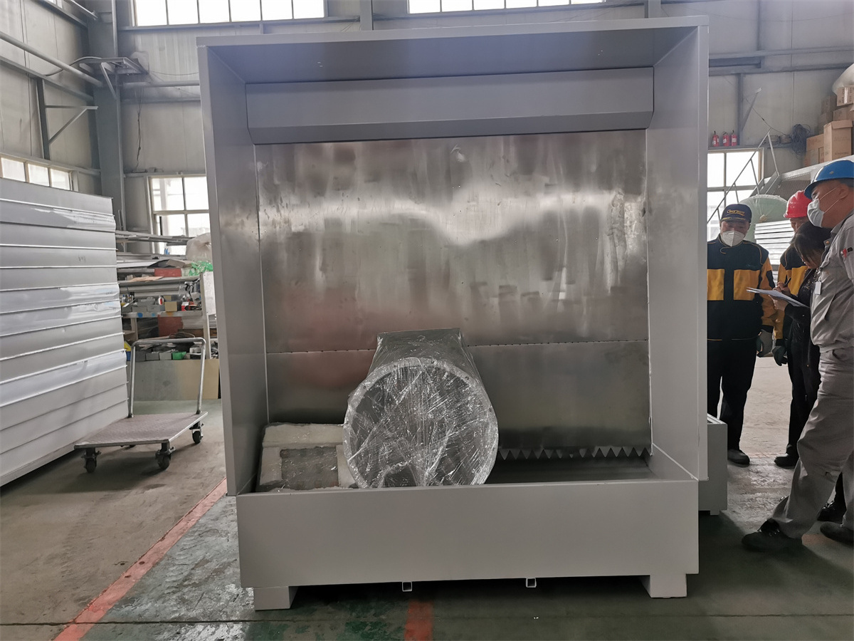 Water curtain spray booth/furniture paint booth/small paint booth with factory price