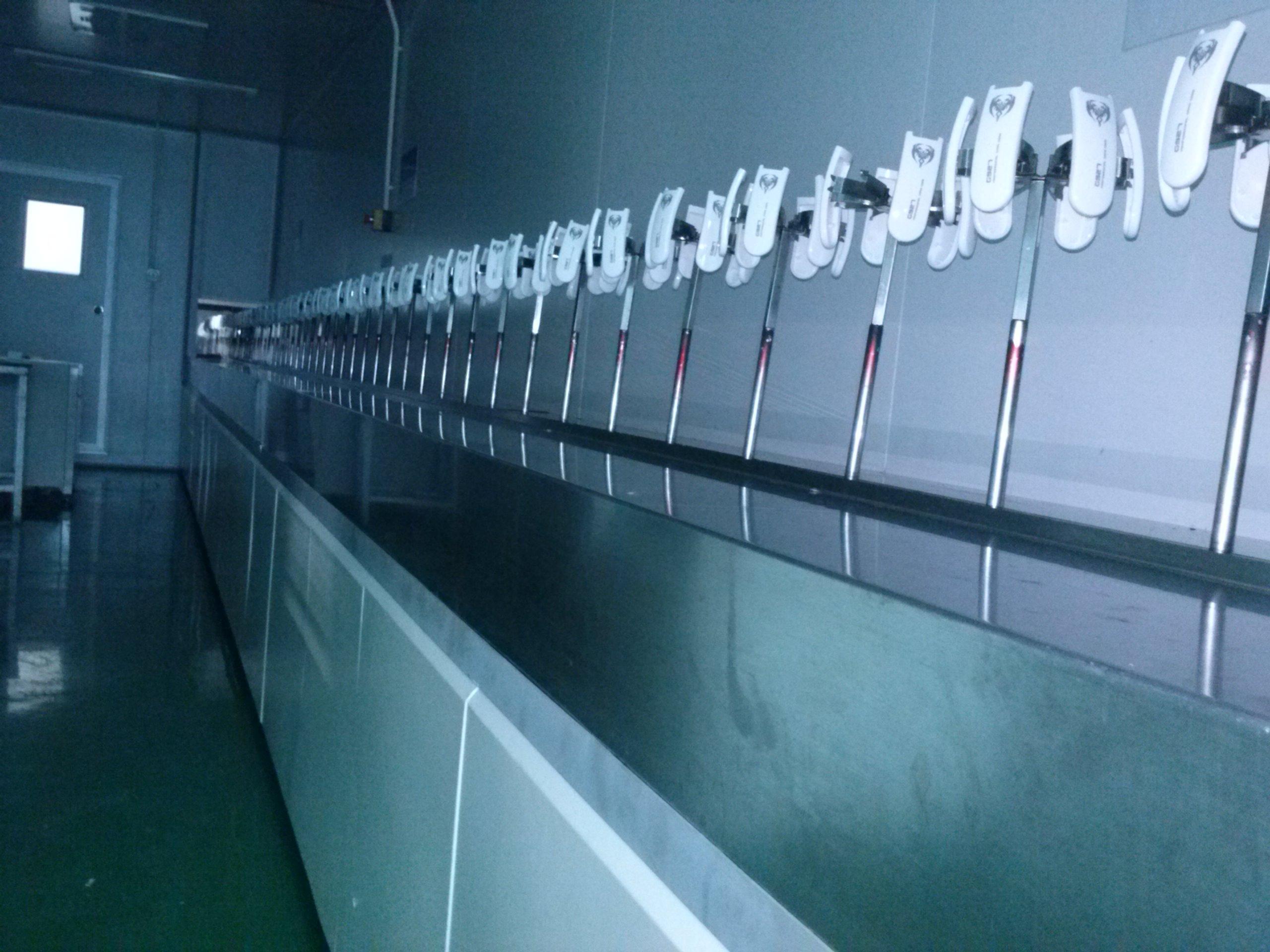 Plastic Components Spray Painting Liquid Coating Production Line Hot Product 2022