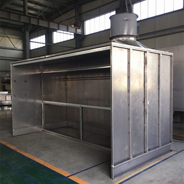 spray paint booth /Spray Booth/open type Paint Spray Room with CE approve