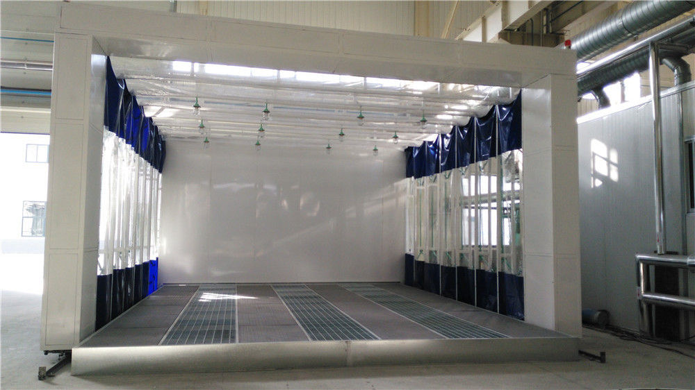 folding type spray booth/mobile cabinas de pintura