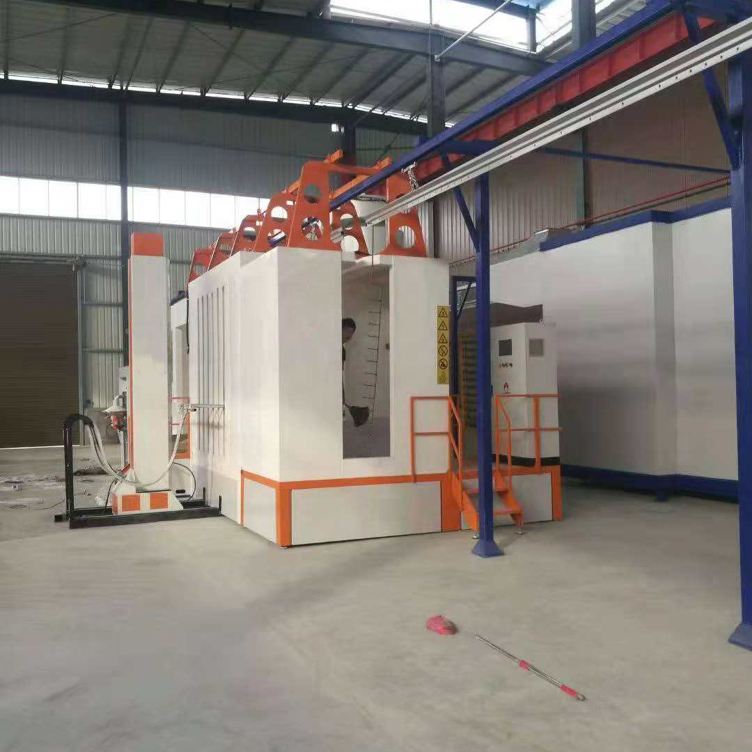 Electrostatic powder coating automatic production line / spray coating production line