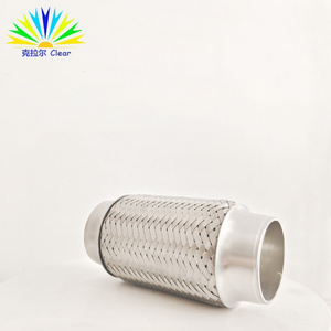 Manufacturer's direct selling automobile muffler bellows connection flexible joint stainless steel flexible exhaust pipe