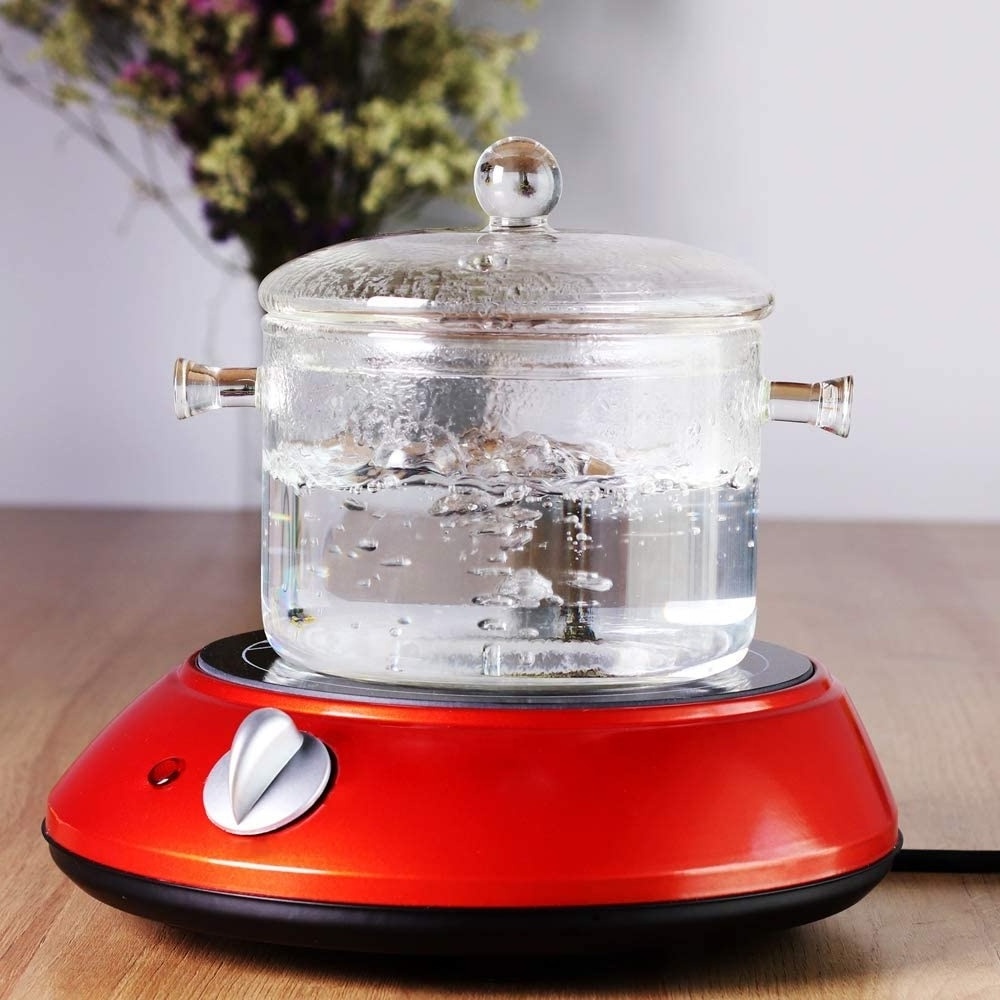 1300ml 1500ml 1900ml 2500ml 3000ml Food-grade clear high borolicicate heat resistant glass cooking pot