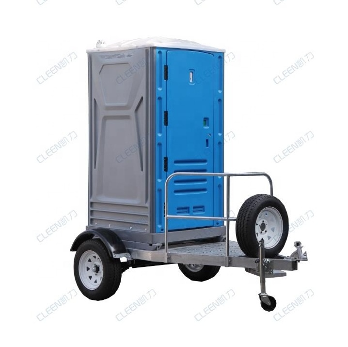 prefabricated  portable toilet outdoor  camping trailer  toilet portable moving trailers toilet for sale