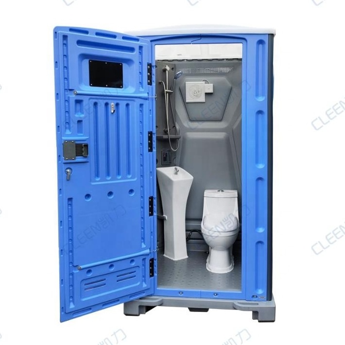 Freestanding All in One Prefab Bathroom Unit Shower and Toilet Portable Toilet Modular Bathroom Pod