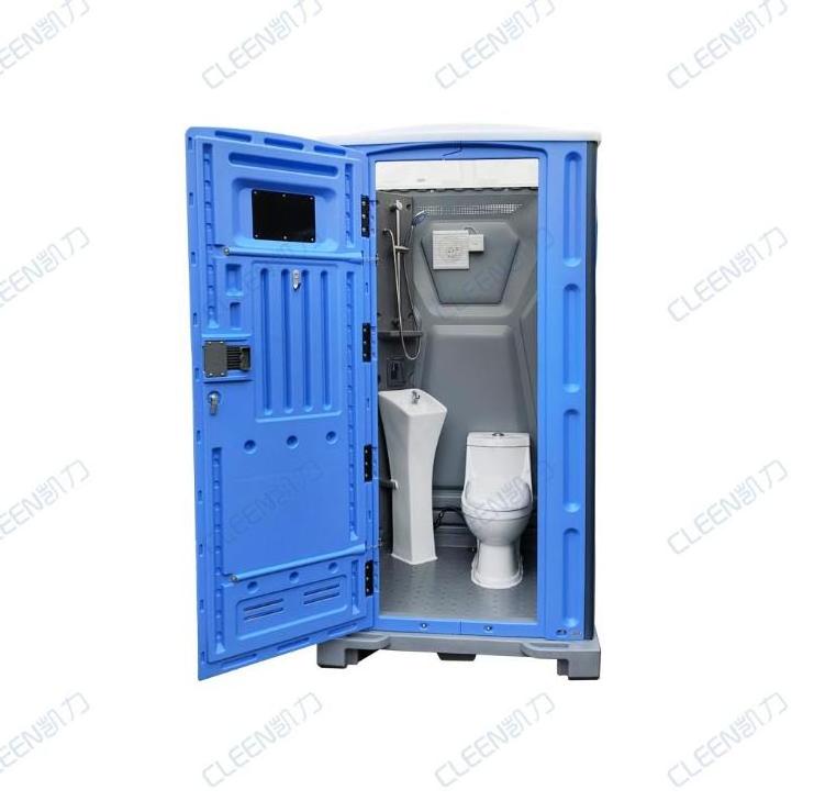 Freestanding All in One Prefab Bathroom Unit Shower and Toilet Portable Toilet Modular Bathroom Pod