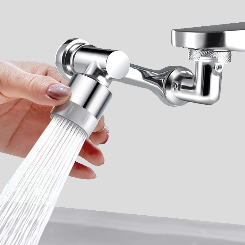 pressurized filter multifunctional swivel full rotating kitchen sink firmer faucet water tap stainless extender 360 1080 degrees