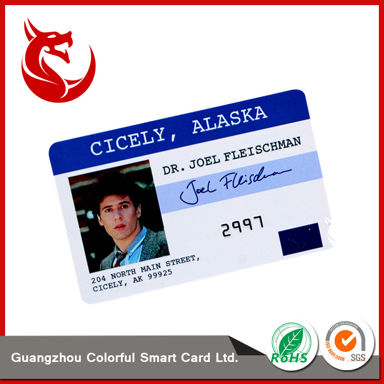 Full Color Custom PVC Photo ID Cards Digital Personalized Visiting Cards Business Name Card Needs Plastic Printing Technology