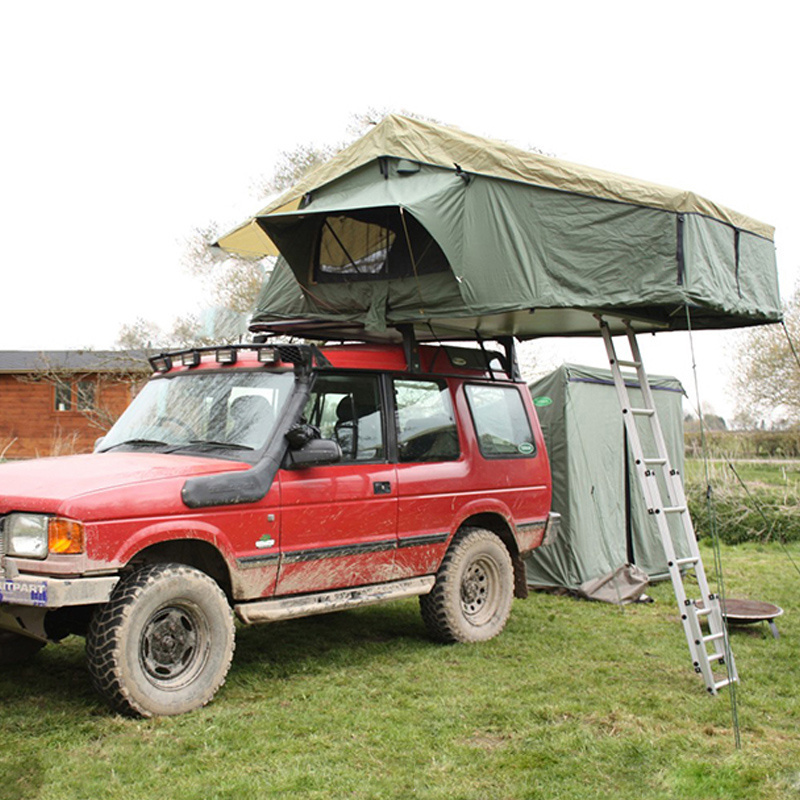 4 person foldable house canopy roof top truck car park tree camping tents