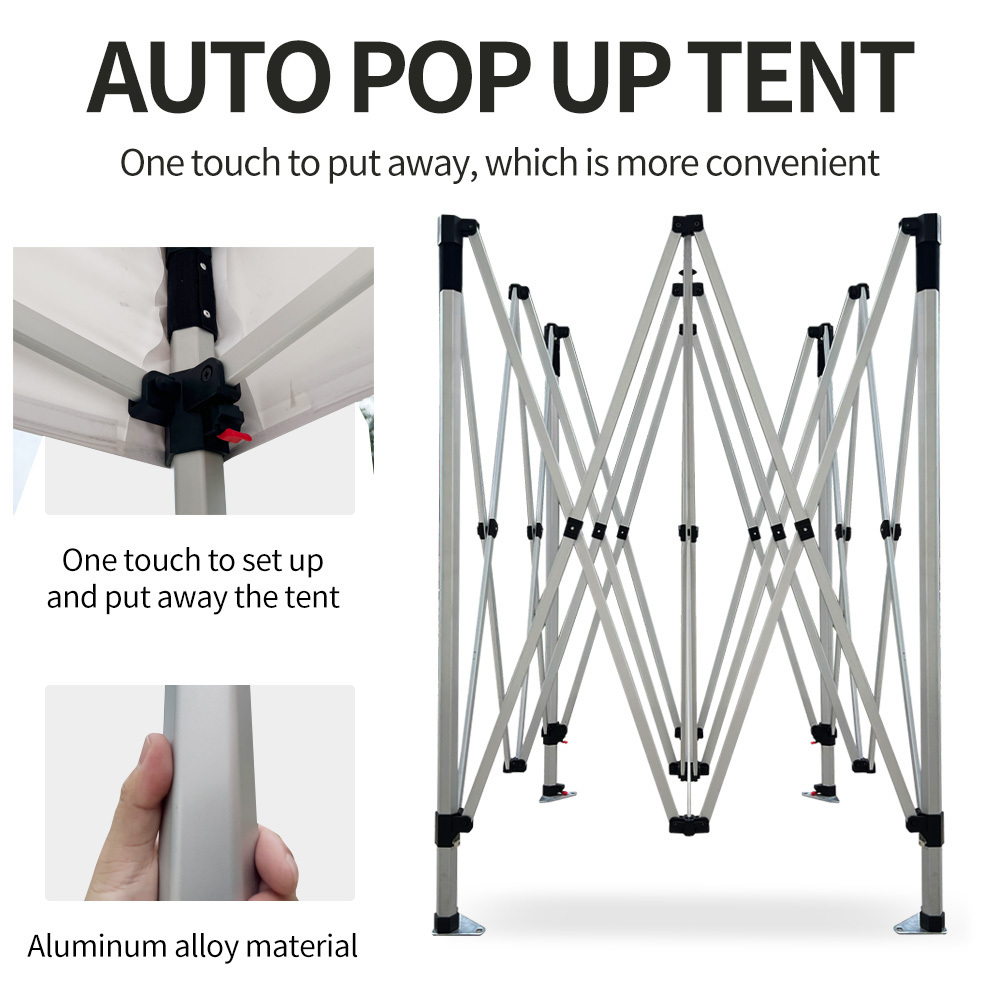 Wholesale Outdoor 3x3m 10x10ft Pop Up Aluminum Portable Tent Business Tent for Party, Event and Advertising