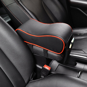 Car Accessories Universal Arm Rest Leather Tasteless Non-slip Heightening Pad Memory Cotton Car Seat Central Armrest Box