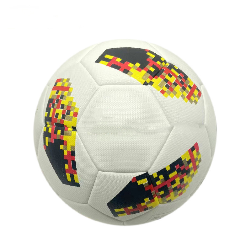 promotional custom logo leather soccer ball & soccer pvc football