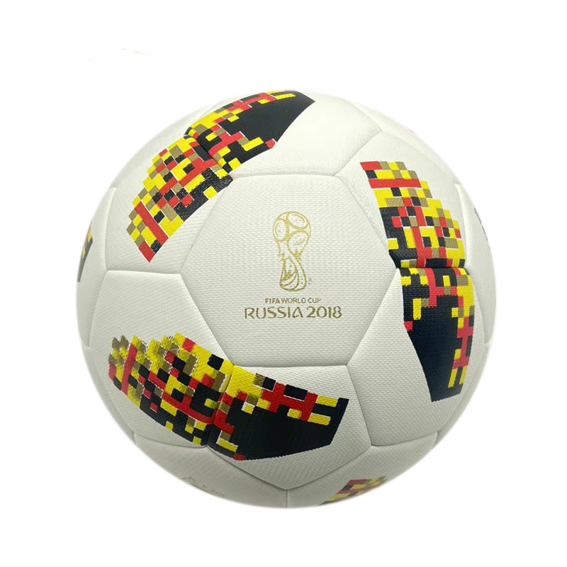 promotional custom logo leather soccer ball & soccer pvc football