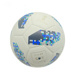 promotional custom logo leather soccer ball & soccer pvc football