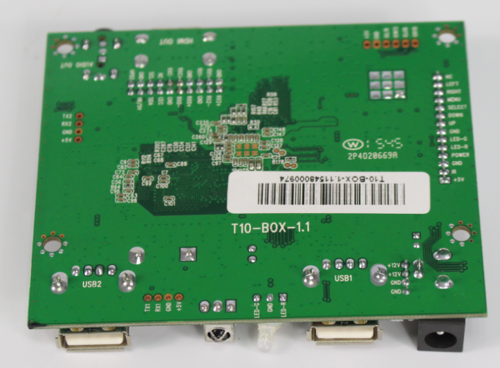 Full HD Advertising machine decode driver two in one FHD output pcb circuit boards