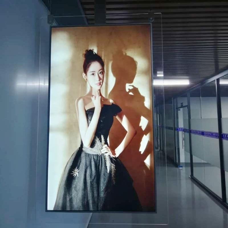 43 inch 49 inch 55 inch  network ultra thin light panels double sided digital signage display