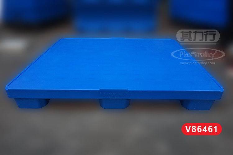 Heavy Duty Food Grade Four Ways Cool Storage Platform Plastic Pallets for Warehouse