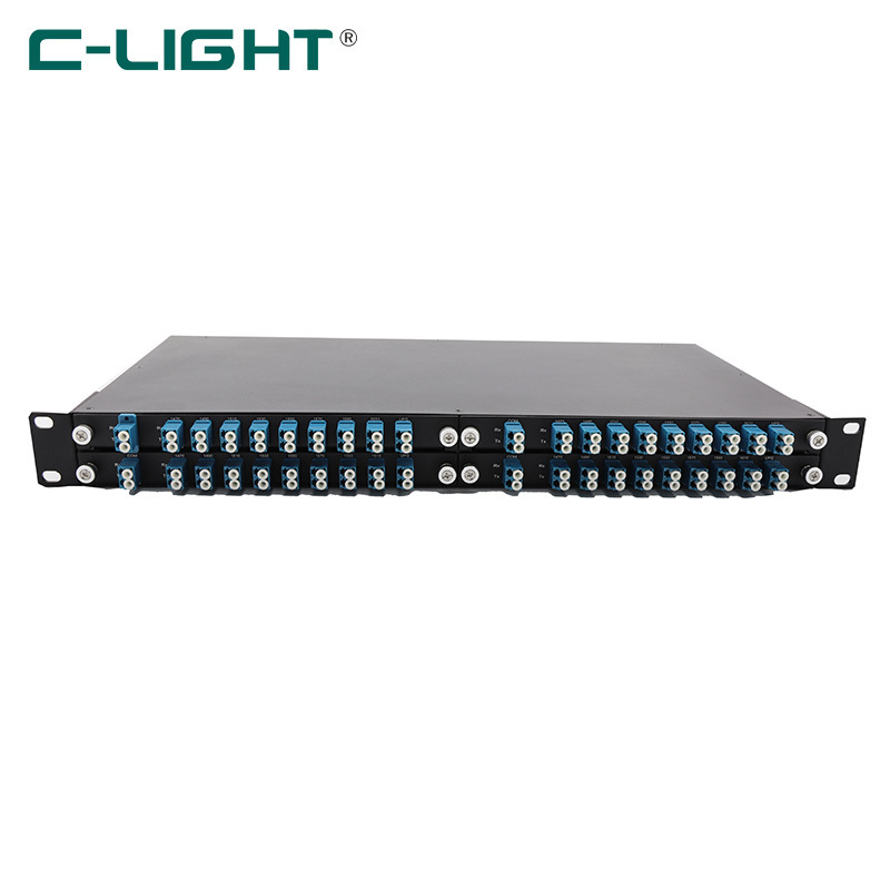 8 Channels 1470-1610nm, with Monitor and Expansion Port, LC/UPC, Dual Fiber, Low Insertion Loss CWDM Mux Demux