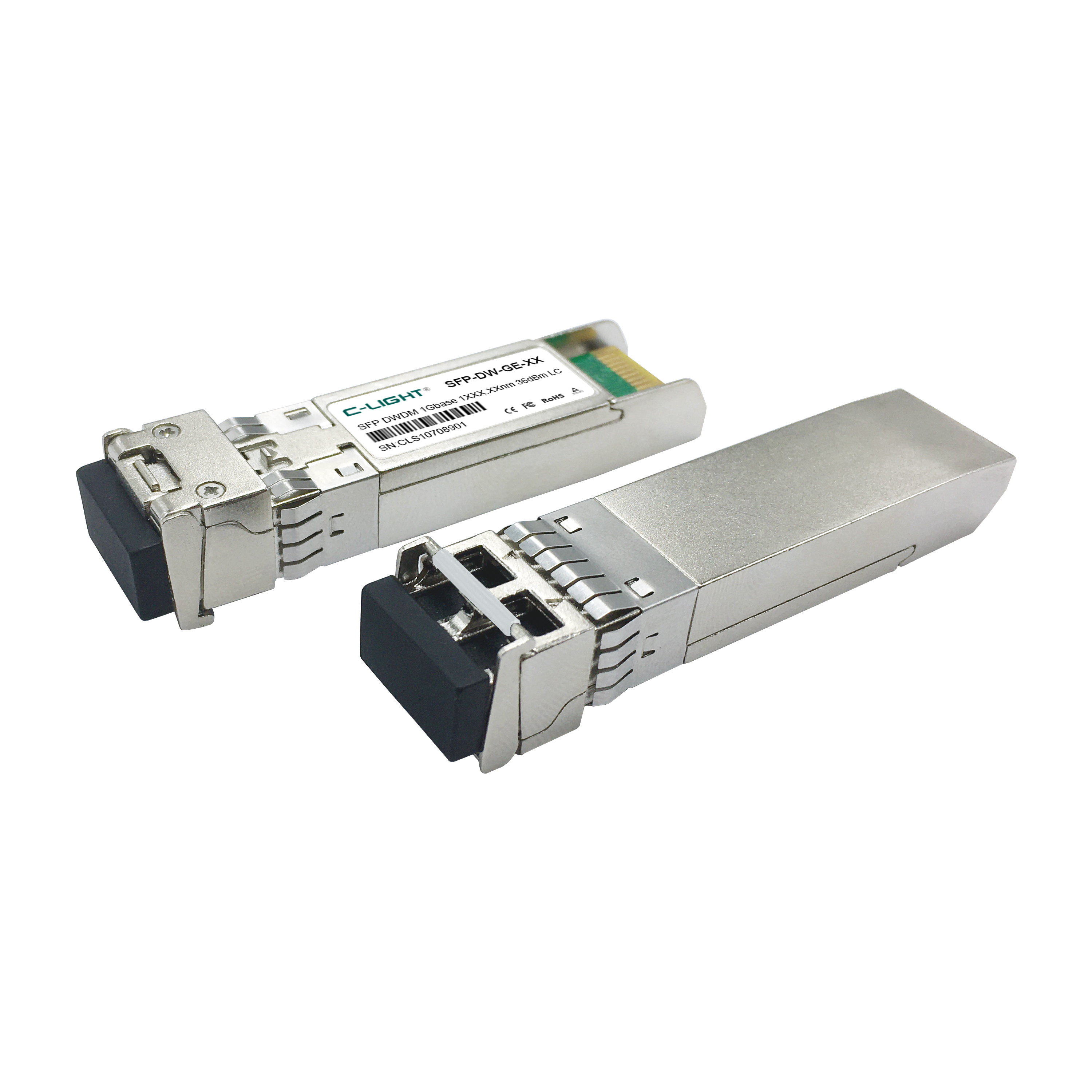 DWDM-SFP-10G-80ZR-34 C-Light Compatible  SFP DWDM 80km 34CH DOM Transceiver Module