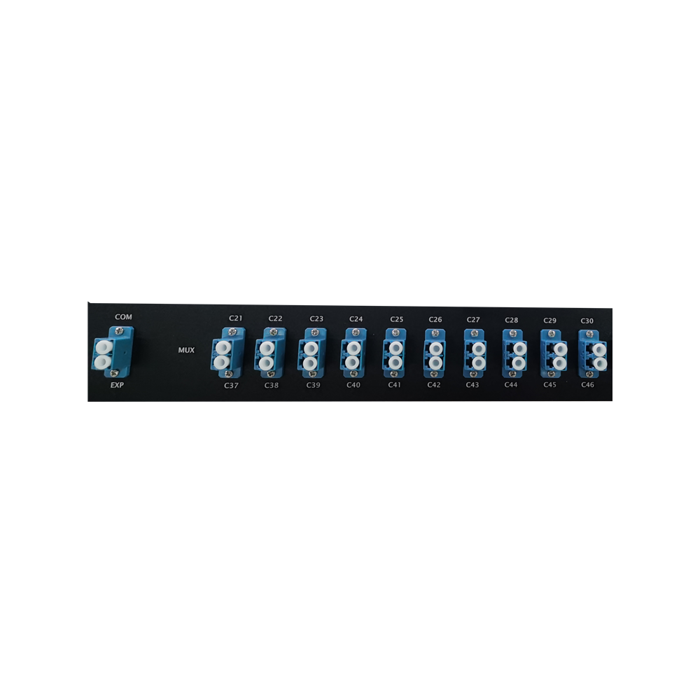 8 Channels 1470-1610nm, with Monitor and Expansion Port, LC/UPC, Dual Fiber, Low Insertion Loss CWDM Mux Demux