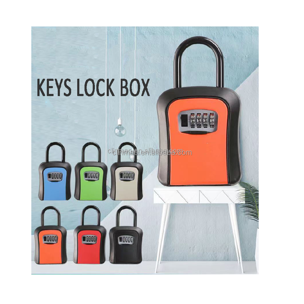 Professional Manufacturer Storage Portable Car Window Combination Safe Lockbox For House Key