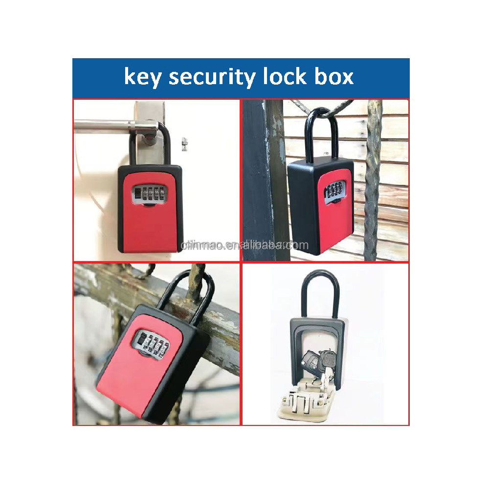 Professional Manufacturer Storage Portable Car Window Combination Safe Lockbox For House Key