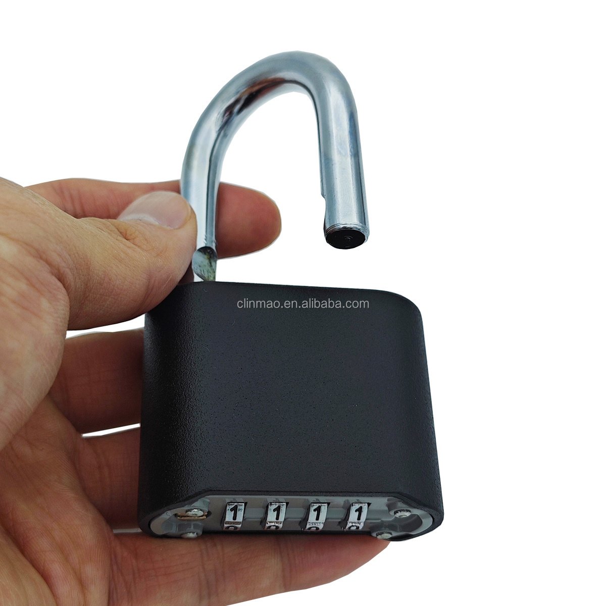 High quality Bottom combination lock 4 Dials Combination Password Lock Padlock