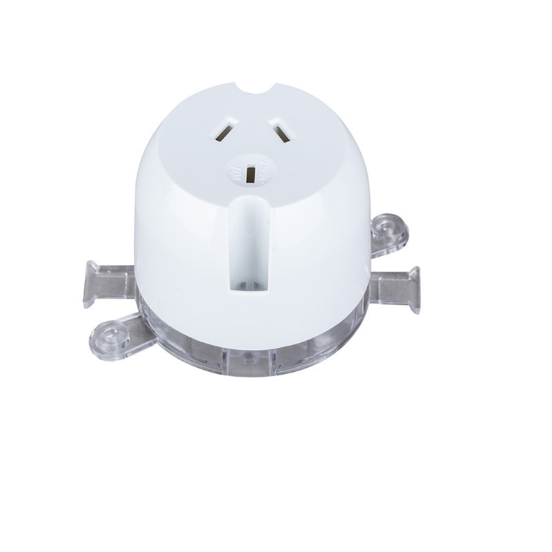 Quick connect outlet AS/NZS SAA Approved 250V 10A plug base ceiling socket