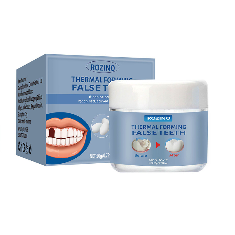 Strong Reusable Temporary Tooth Repair Cosmetic Denture Modification Gap Filling Dental Glue Thermal Forming False Teeth