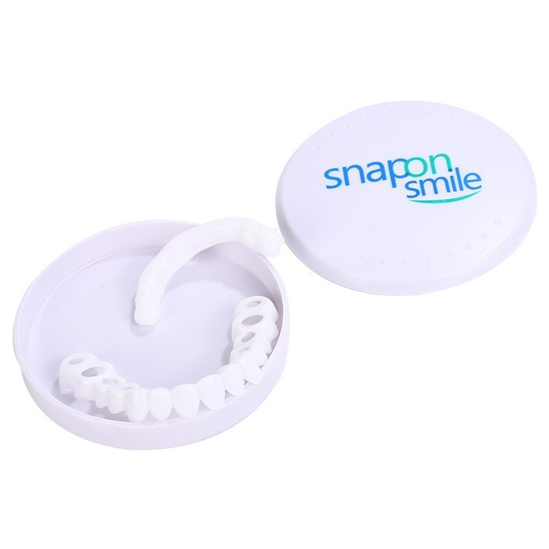 Beauti Snap On Denture Silicone Cover Plastic Whiten Dental teeth upper lower false teeth cover snap on teeth veneers dental