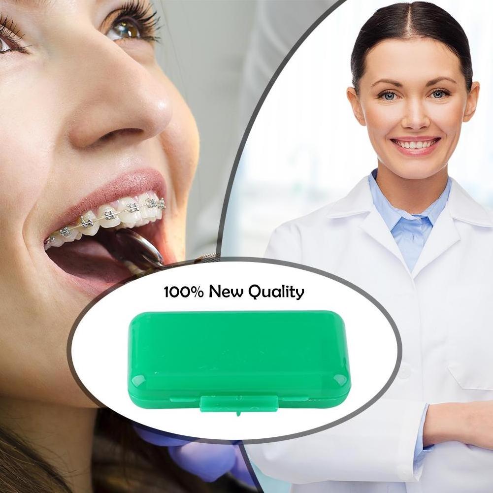 Portable Orthodontic Toothbrush Kit for Orthodontic Patient Orthodontic Care Kit for Braces Interdental Brush Dental Wax Dental