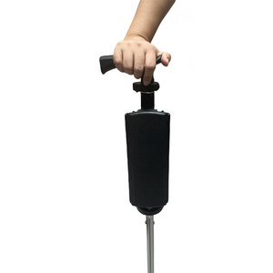 High Quality Walking Stick With Seat Adjustable Elderly Crutch Chair With Stool